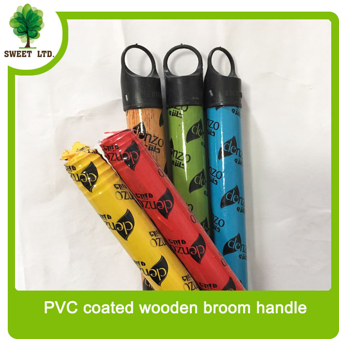 Manufacture wooden broom handles with custom logo