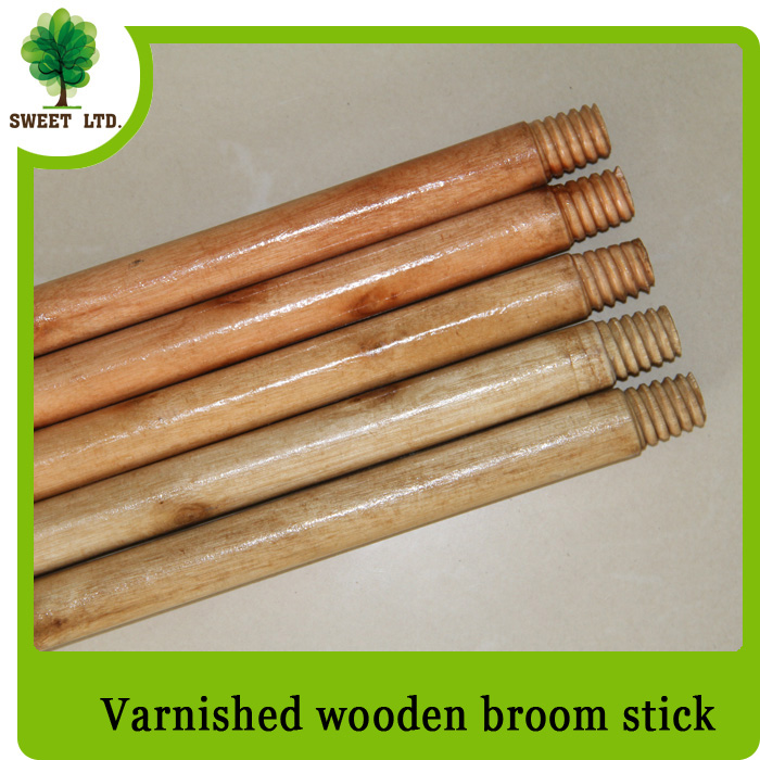 factory manufacture Eucalyputs wood varnished wood handle