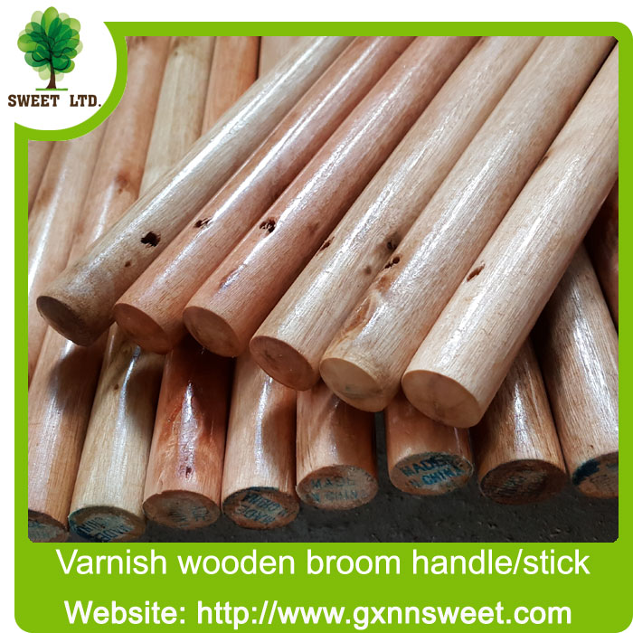 Best selling products 2019 in europe balai natural wooden broom handle sticks